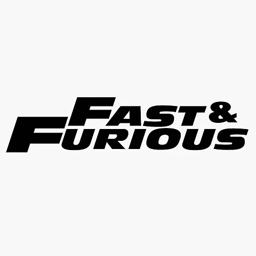 logotipo de fast furious